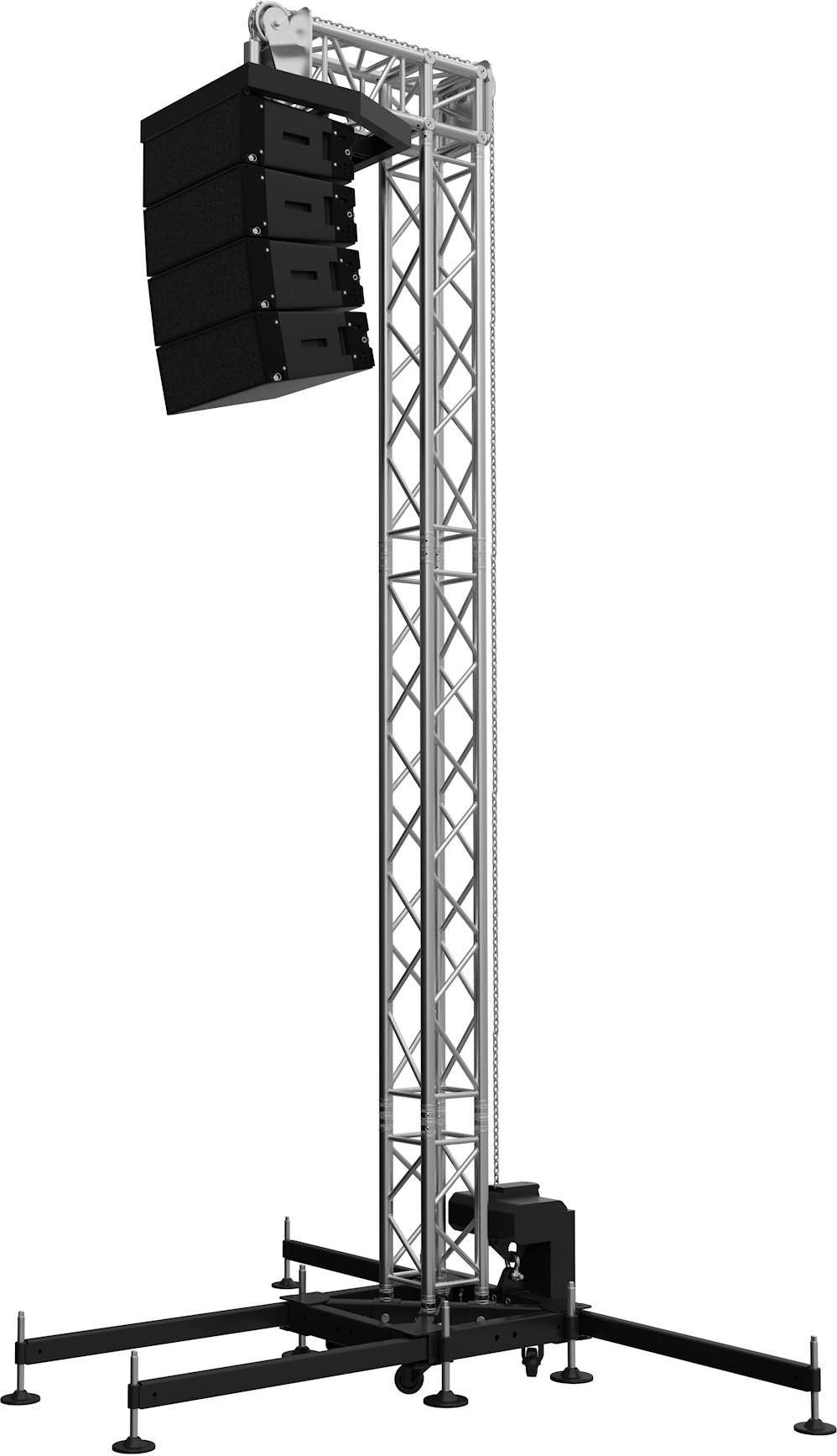 Global Truss F34 Smart PA Tower Global Truss F34 Smart PA Tower