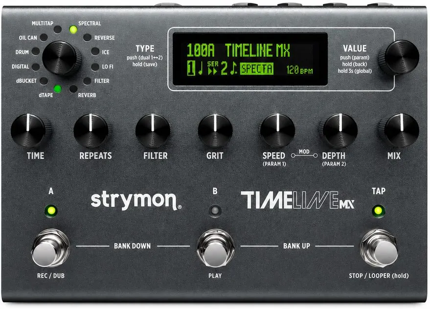Strymon TimeLine MX pedal