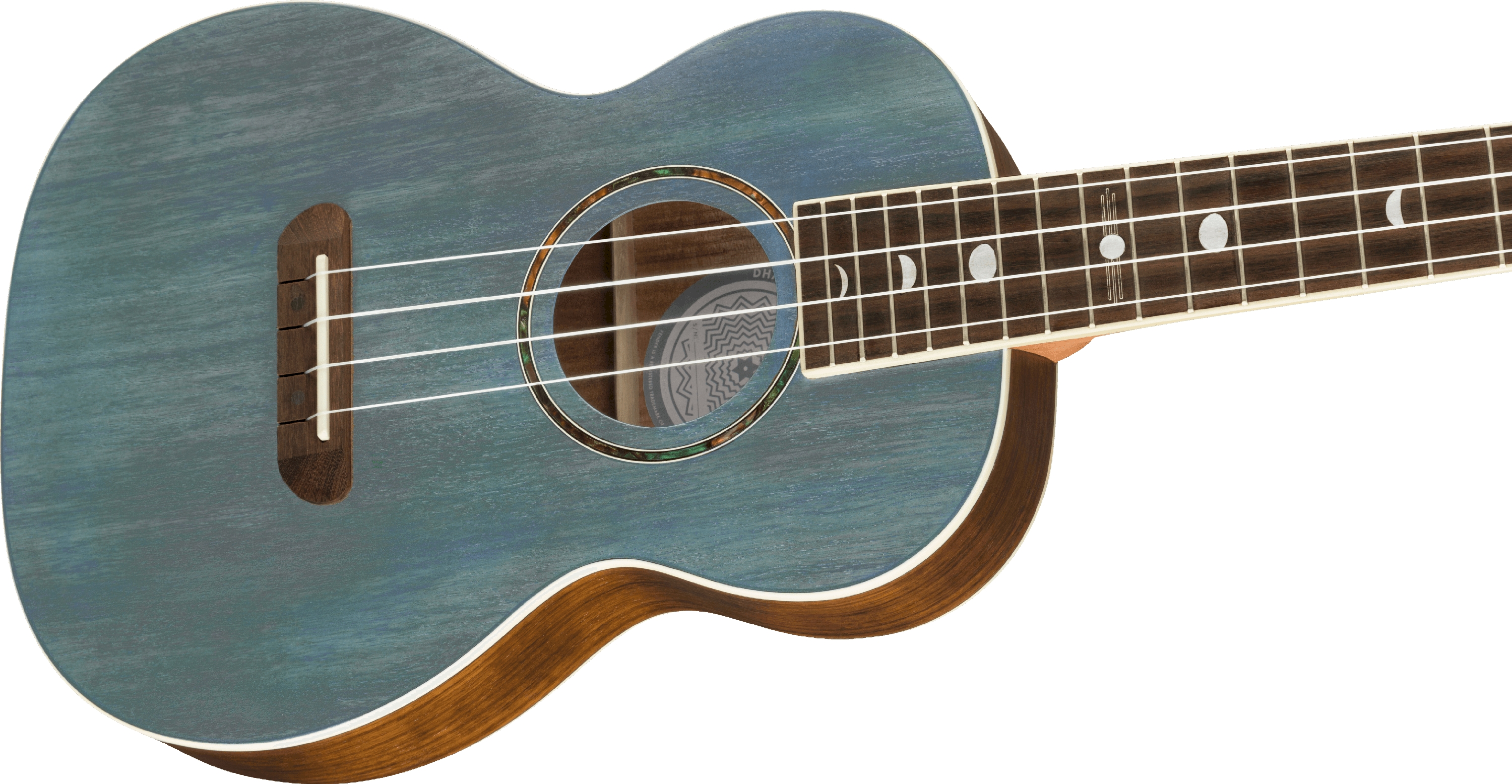 Fender Dhani Harrison Tenor Ukulele Turquoise  – Bild 4