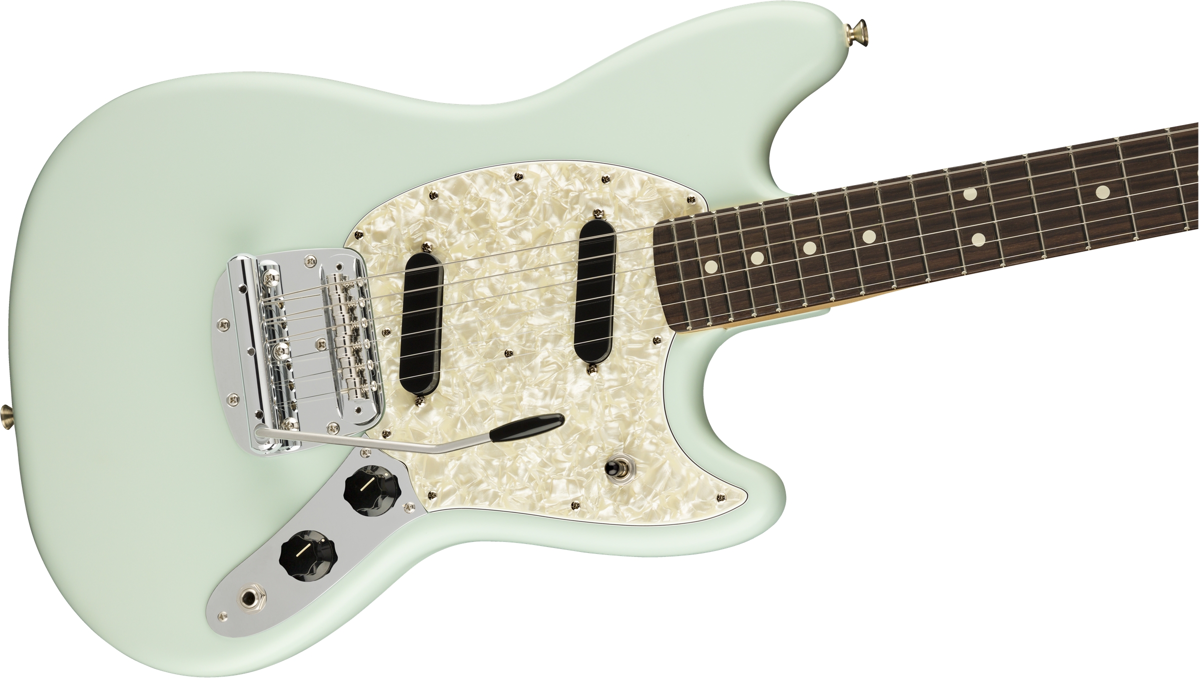 Fender American Performer Mustang Satin Sonic Blue - Showroom Modell – Bild 3
