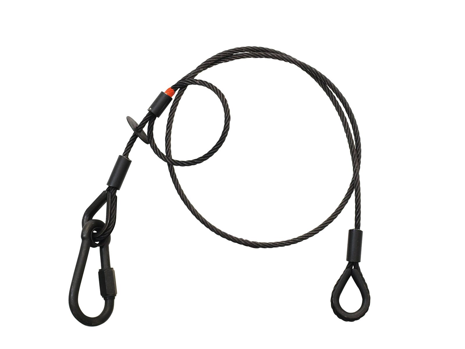 SAVEKING safety rope 5x1000 black SAVEKING safety rope 5x1000 black