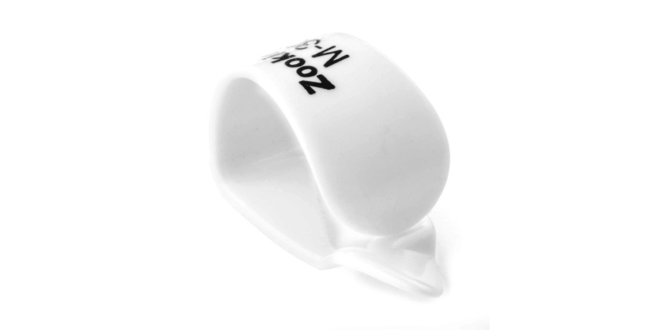 Dunlop Zookies Thumbpick M-30 weiß Z9002M30