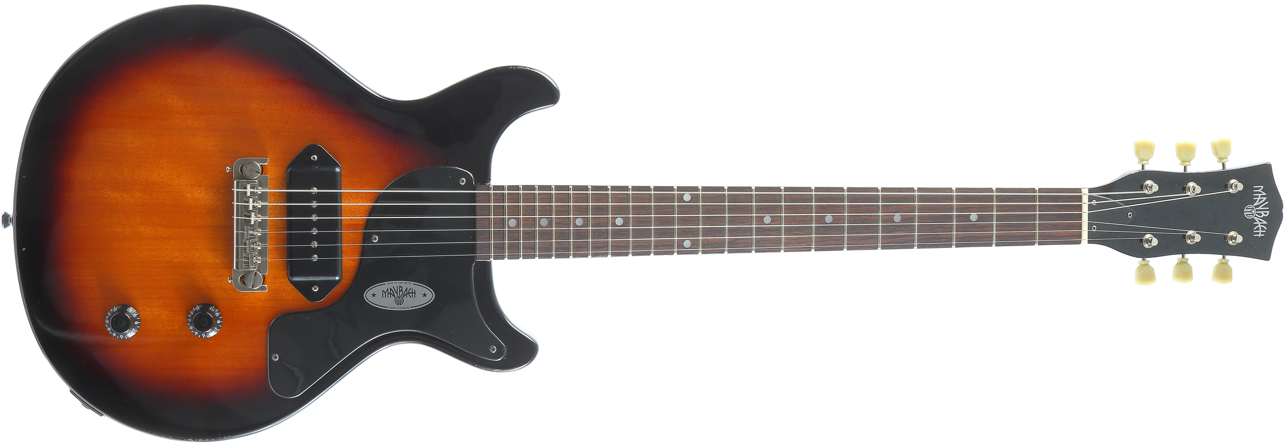 Maybach Lester Jr. Double Cut 2-Tone Sunburst Aged