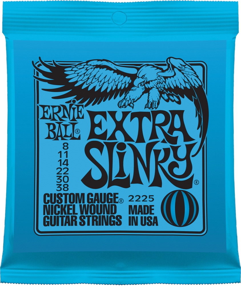 Ernie Ball Extra Slinky 008-038 EB 2225 Ernie Ball Extra Slinky 008-038 EB 2225