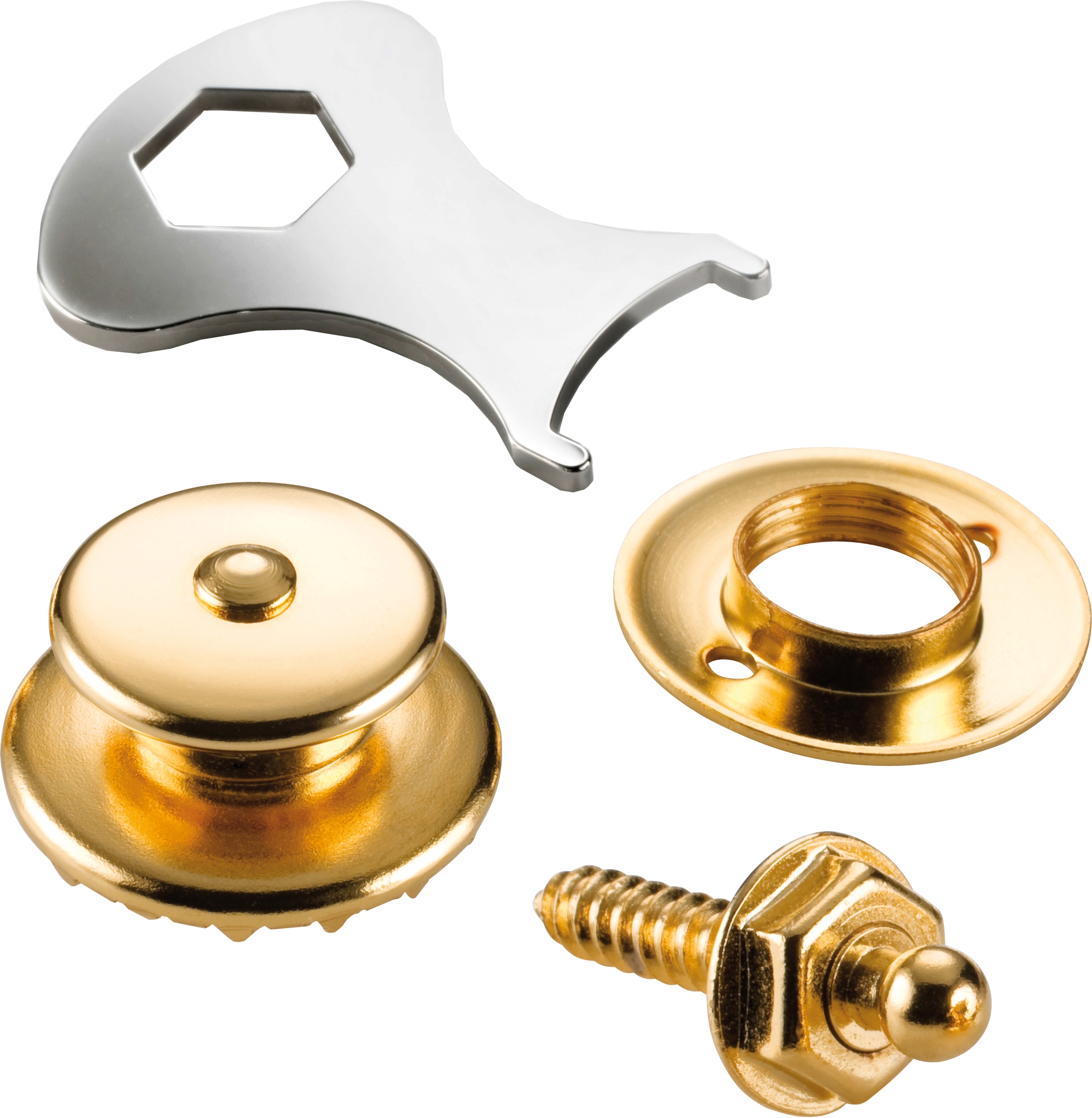Loxx Security Lock Gold E-Gitarre & Bass