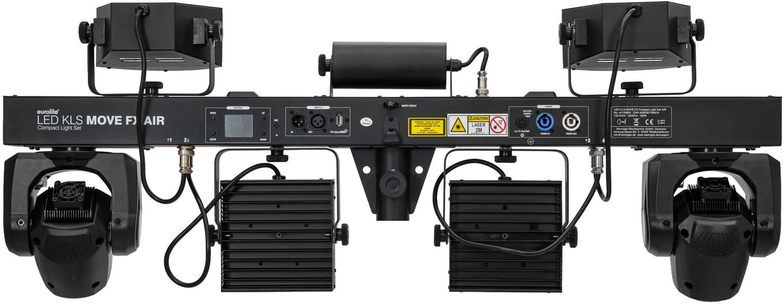 Eurolite LED KLS MOVE FX AIR Kompakt-Lichtset – Bild 3