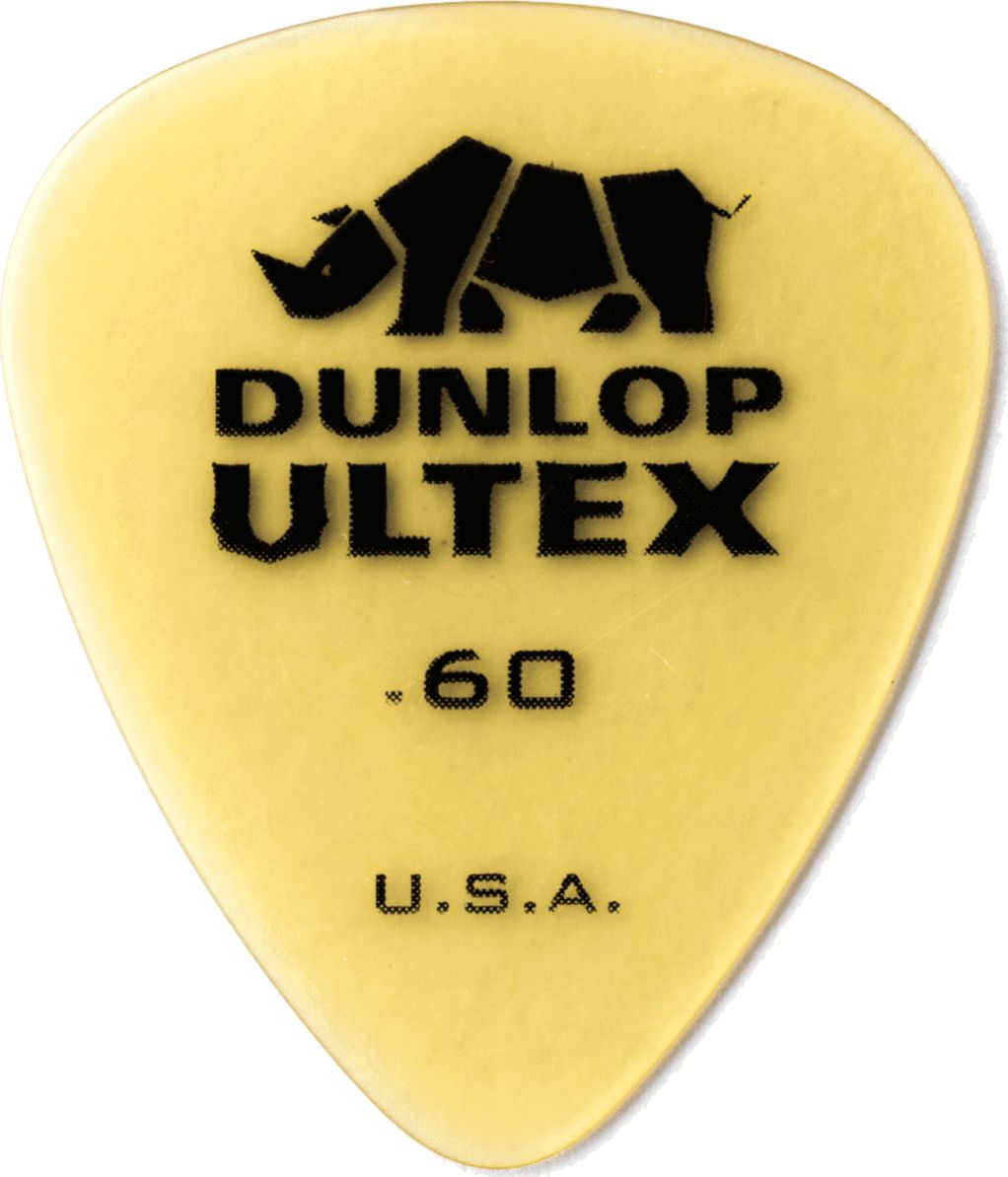 Dunlop Ultex Standard Plektren 0,60mm gelb 421P60 6er Pack – Bild 3