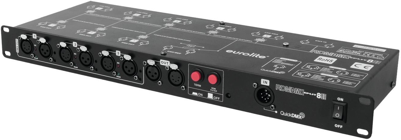 Eurolite DMX Split 8X RDM Splitter
