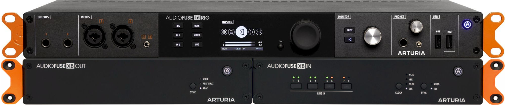 Arturia AudioFuse 16-RIG 8X-OUT 8X-IN Bundle