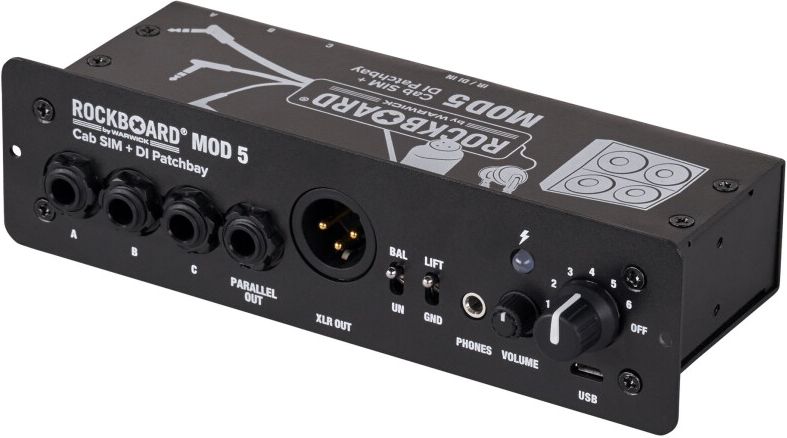 RockBoard MOD 5 - Cab SIM + DI Patchbay