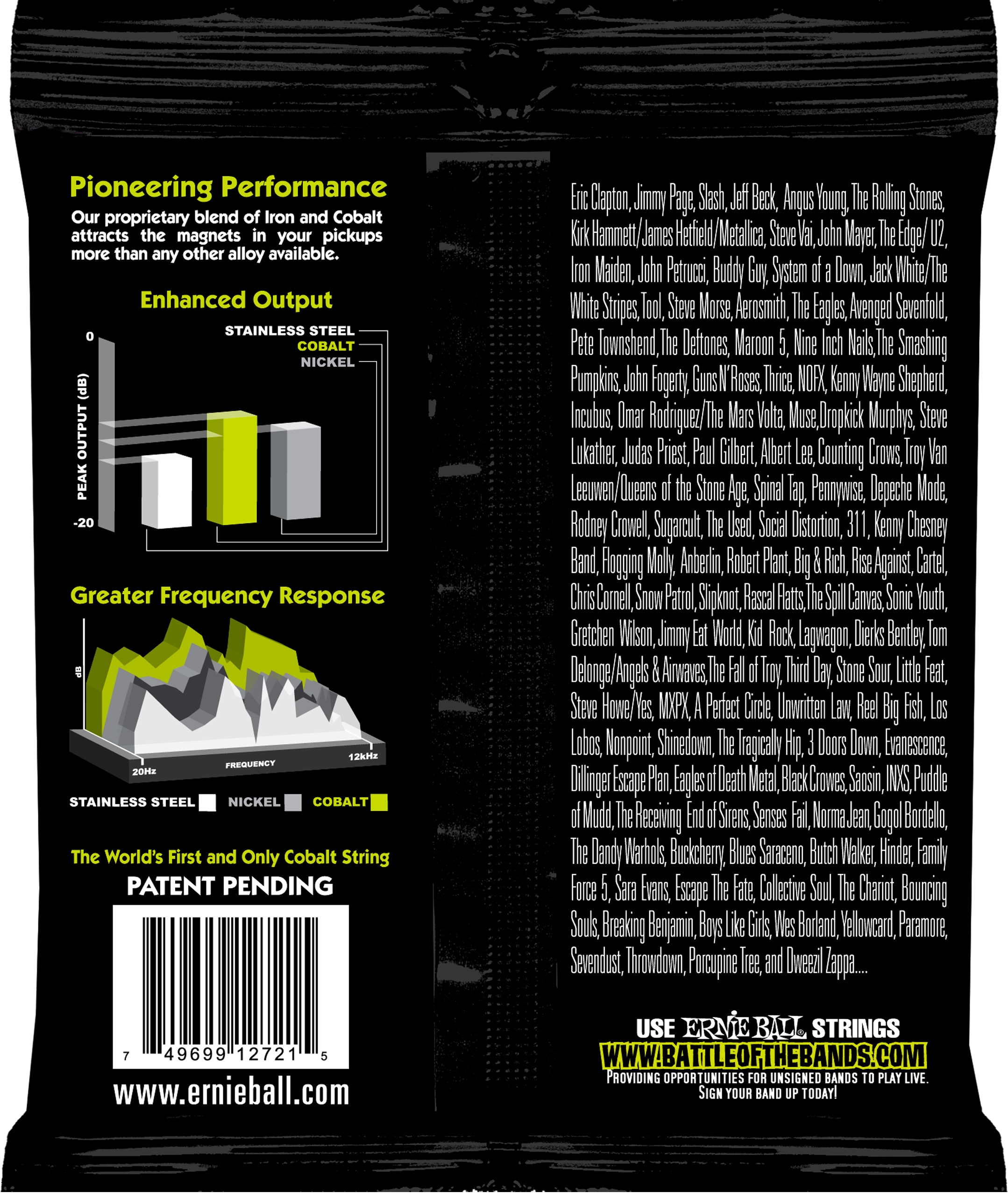 Ernie Ball Cobalt Regular Slinky 010-046