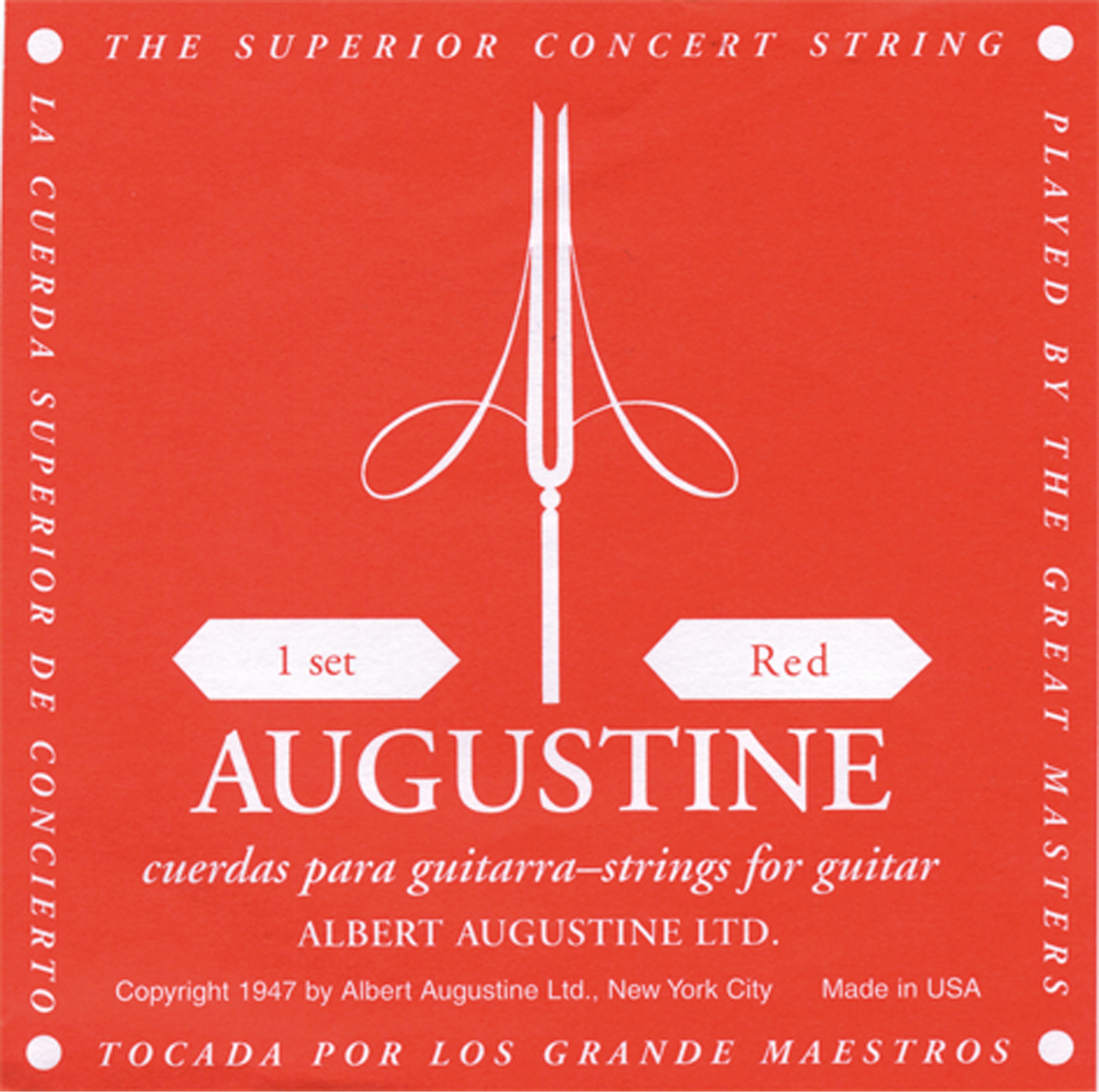 Augustine Medium Tension Red Augustine Medium Tension Red