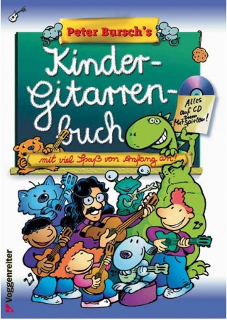 Bursch Peter  Kinder-Gitarrenbuch + CD Bursch Peter  Kinder-Gitarrenbuch + CD
