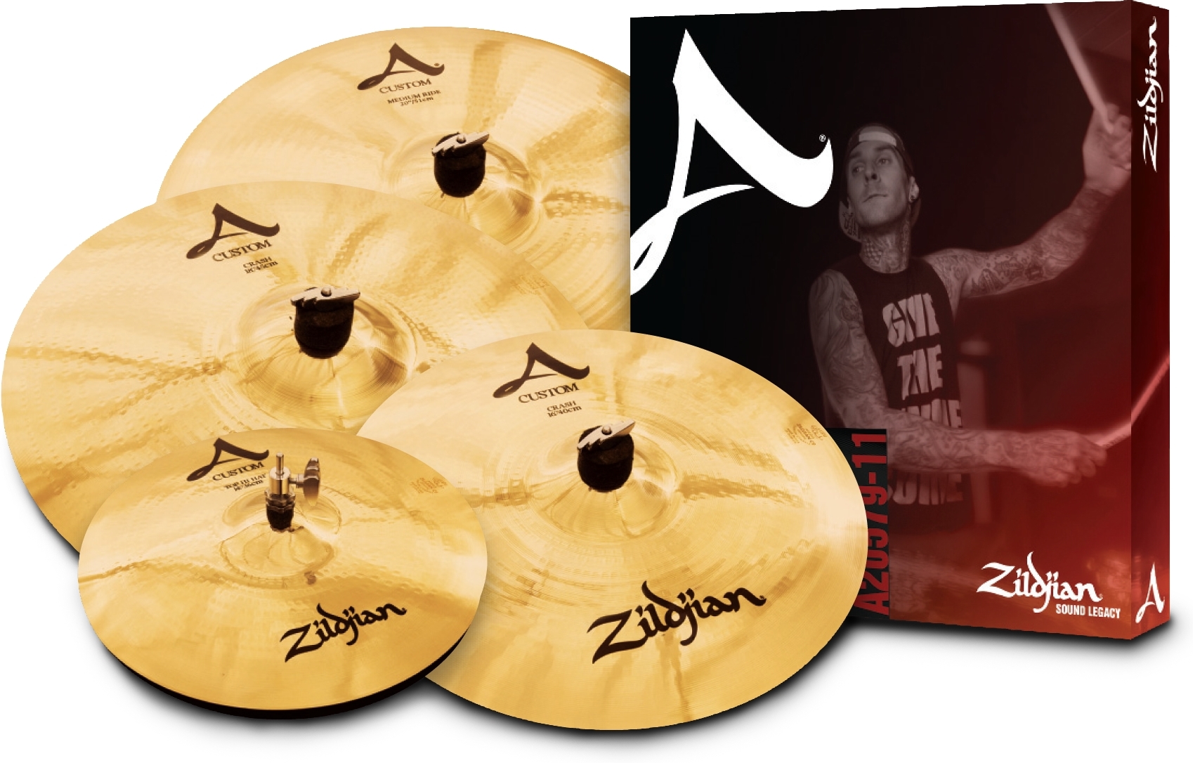 Zildjian A-Custom Professional Prom Set Zildjian A-Custom Professional Prom Set