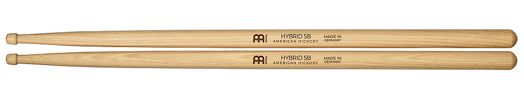 Meinl SB107 Hybrid 5B Wood Tip Drum Sticks
