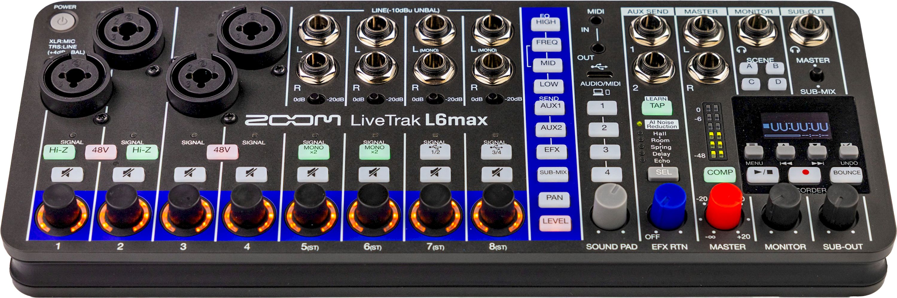 Zoom LiveTrak L-6max – Bild 2