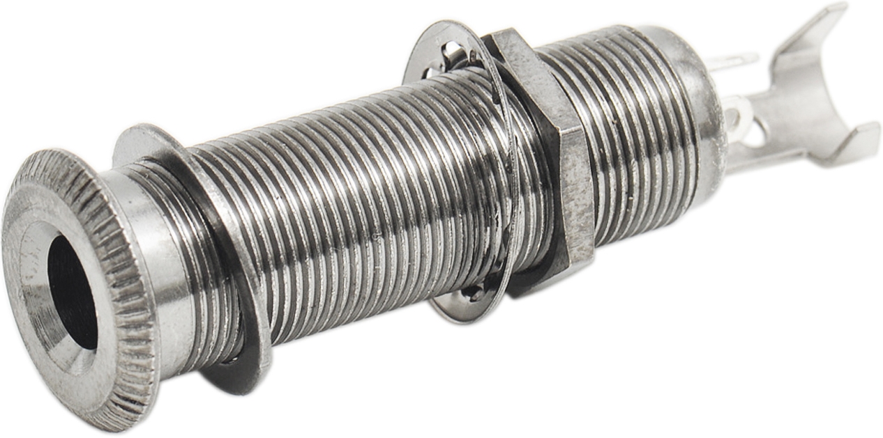 Göldo Klinken-Rohrbuchse Stereo nickel Göldo Klinken-Rohrbuchse Stereo nickel