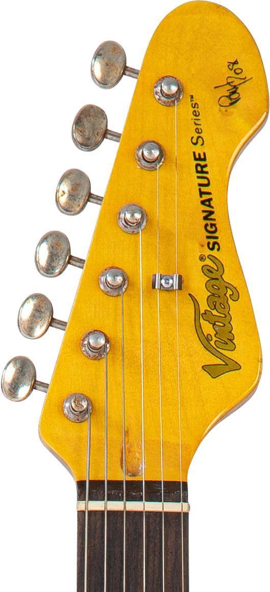 Vintage V6HMRPR Icon Series Distressed Sunset Sunburst (Retoure) – Bild 6