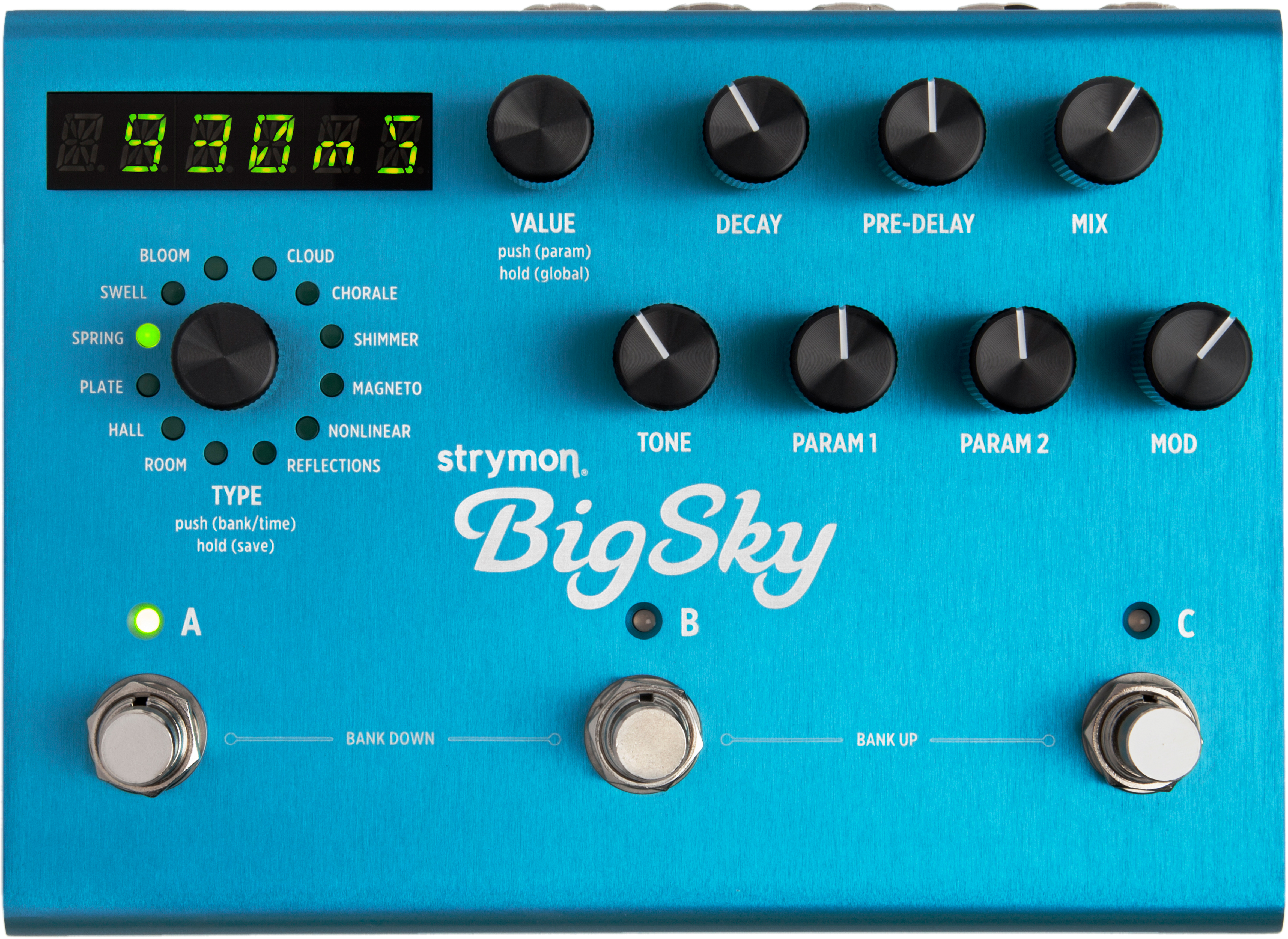 Strymon Big Sky Multi Reverb Pedal Strymon Big Sky Multi Reverb Pedal