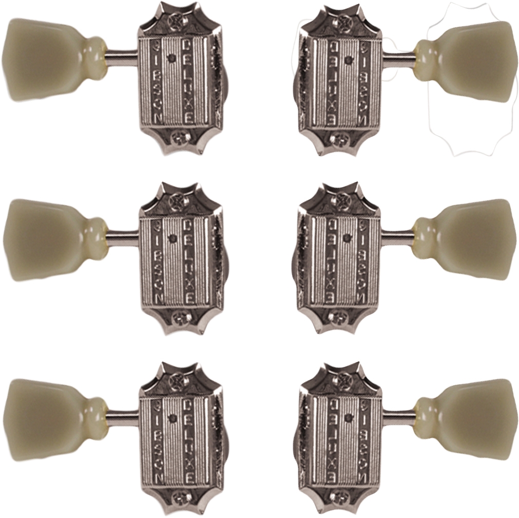 Gibson Mechaniken Deluxe Vintage Nickel PMMH-010