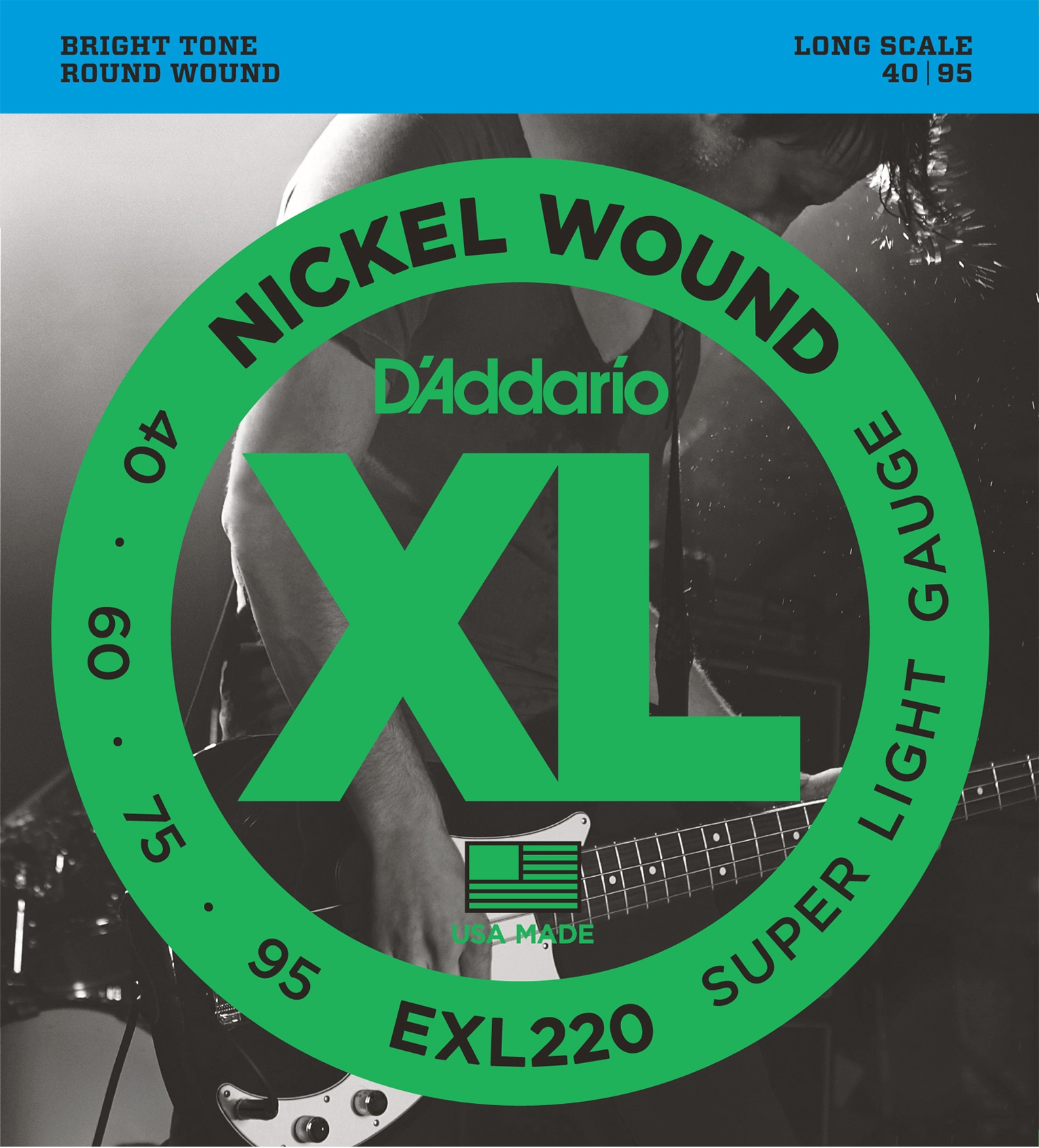 D Addario EXL 220 040-095 Super Light