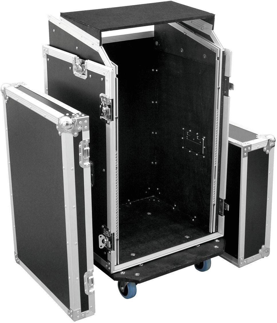 ROADINGER special combi-case LS5 laptop rack, 17U – Bild 5