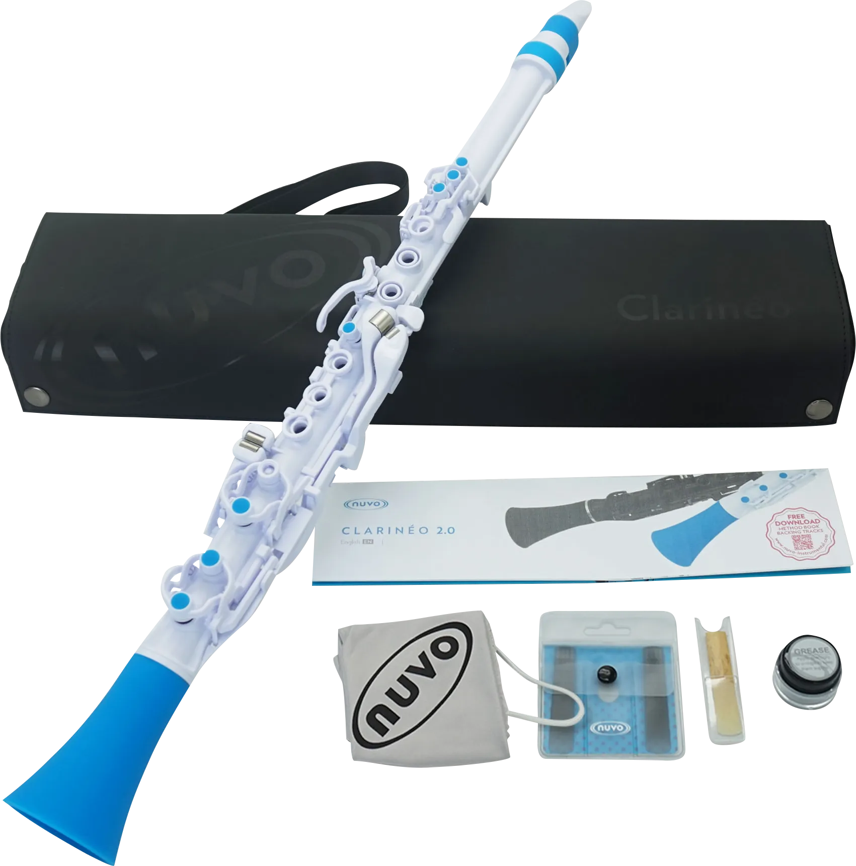 Nuvo Clarineo white-blue 2.0