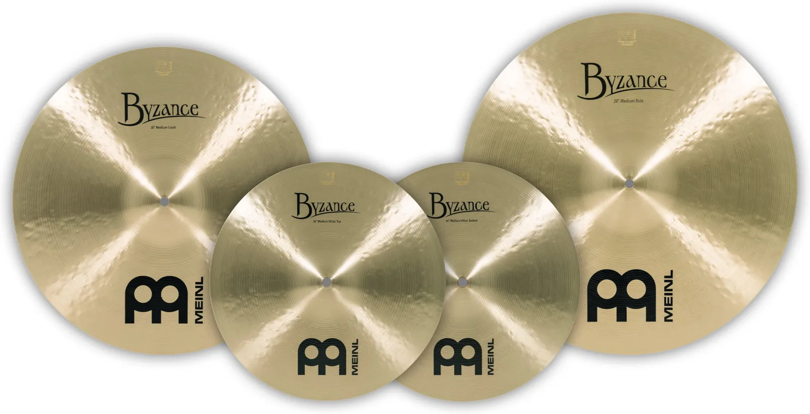 Meinl BT-CS1 Byzance Traditional Complete Cymbal Set – Bild 2
