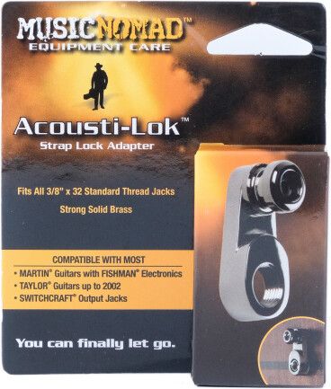 MusicNomad Acousti-Lok Strap Lock Adapter MN270
