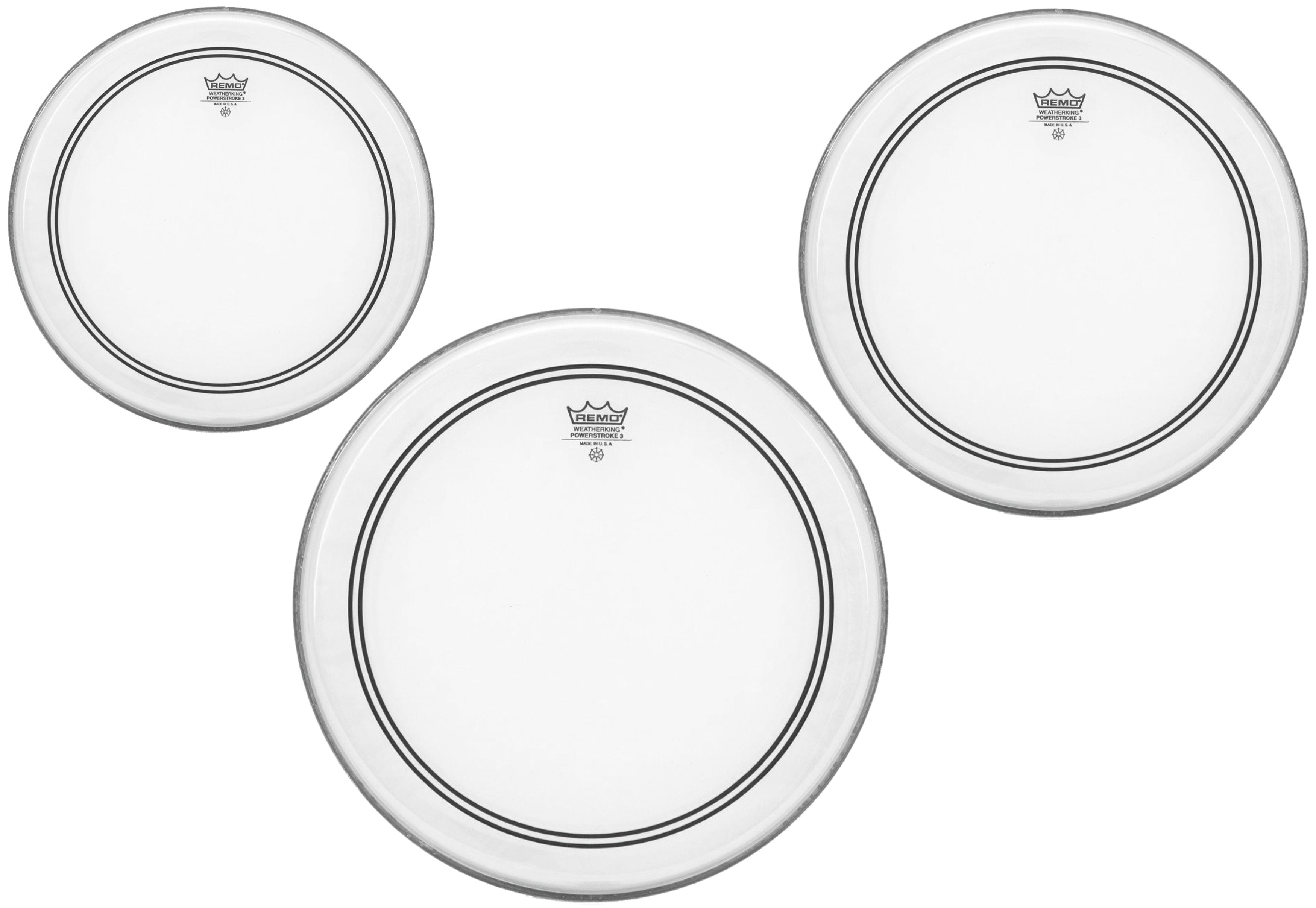 Remo Powerstroke Clear Bundle - 10/12/14