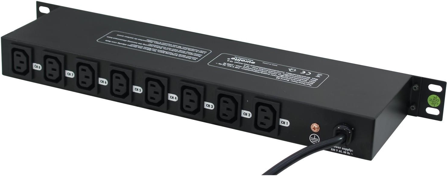Eurolite Board 8S with 8x IEC sockets
