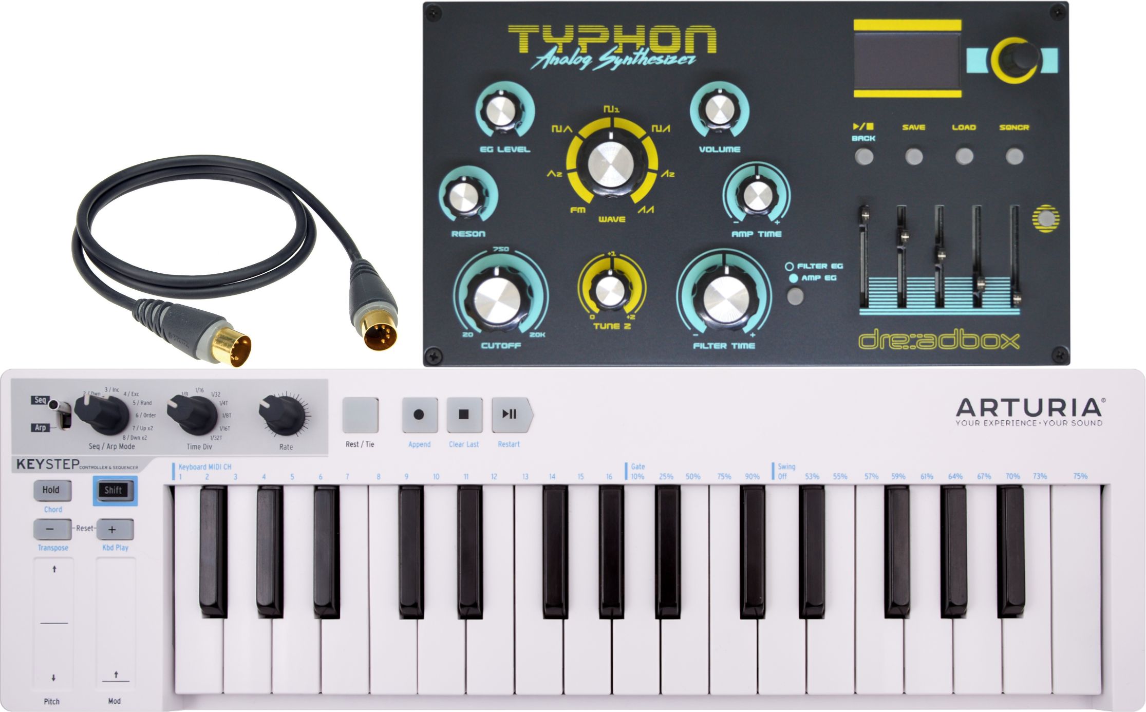 Dreadbox Typhon Keystep Bundle