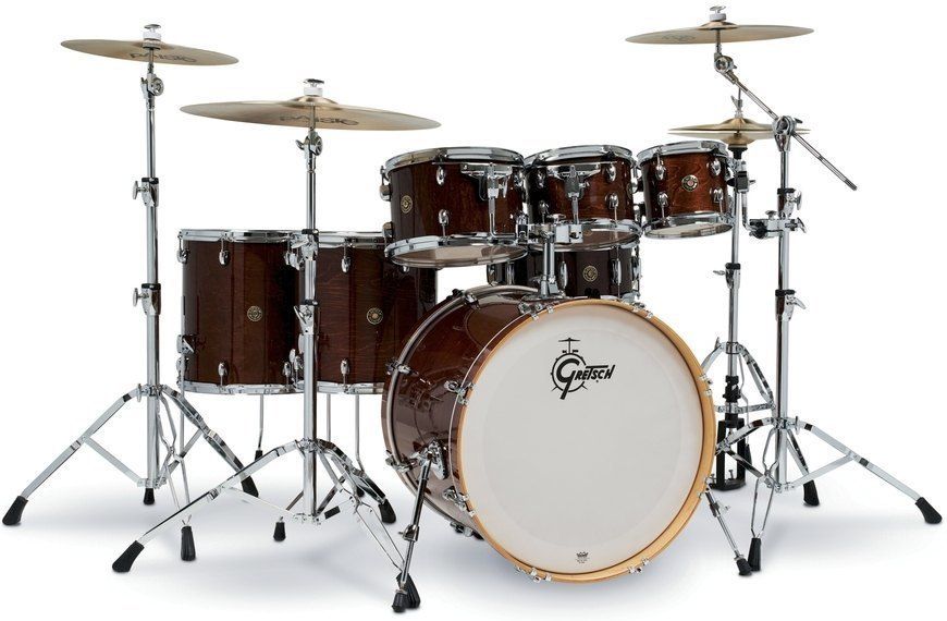 Gretsch GR804.112 Catalina Maple Shell Pack - Walnut Glaze (8"/10"/12"/14"/16"/22"/14"x6")