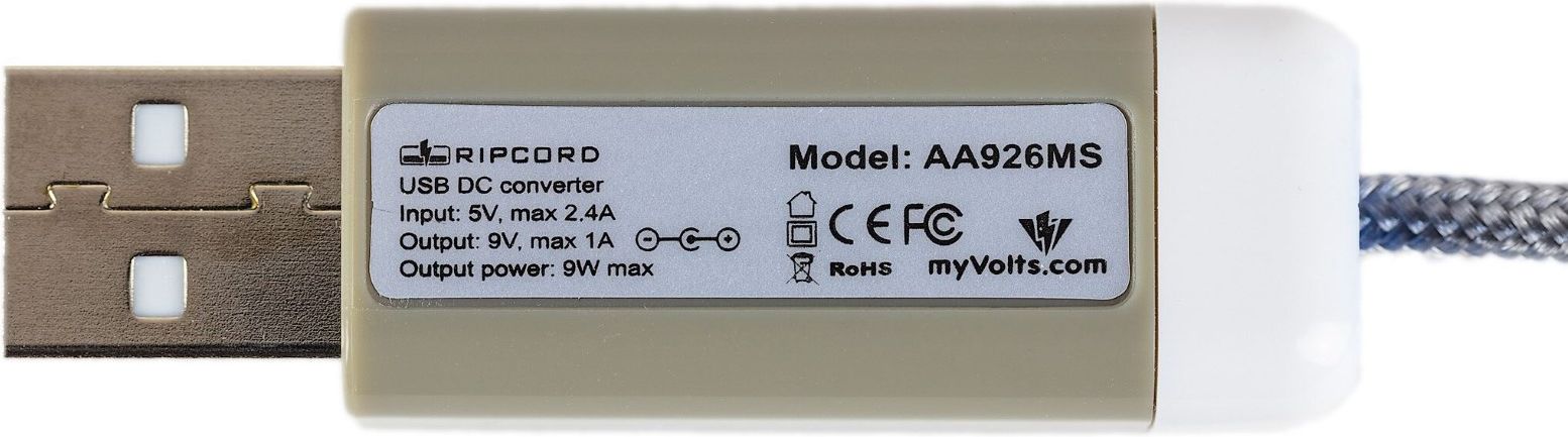 myVolts Ripcord 9V+ – Bild 2