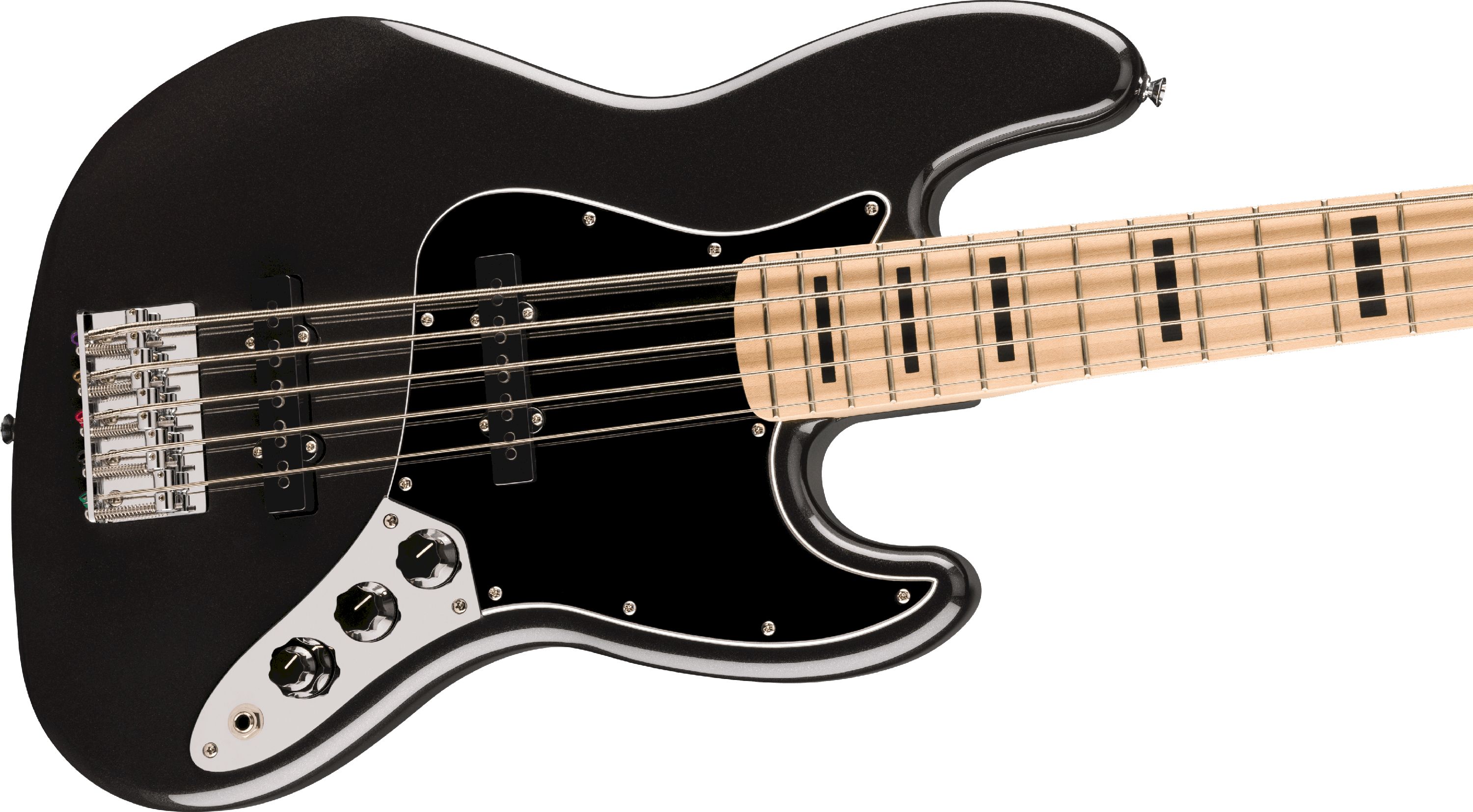 Fender Squier Affinity Jazz Bass Active V Black Metallic/MN – Bild 4