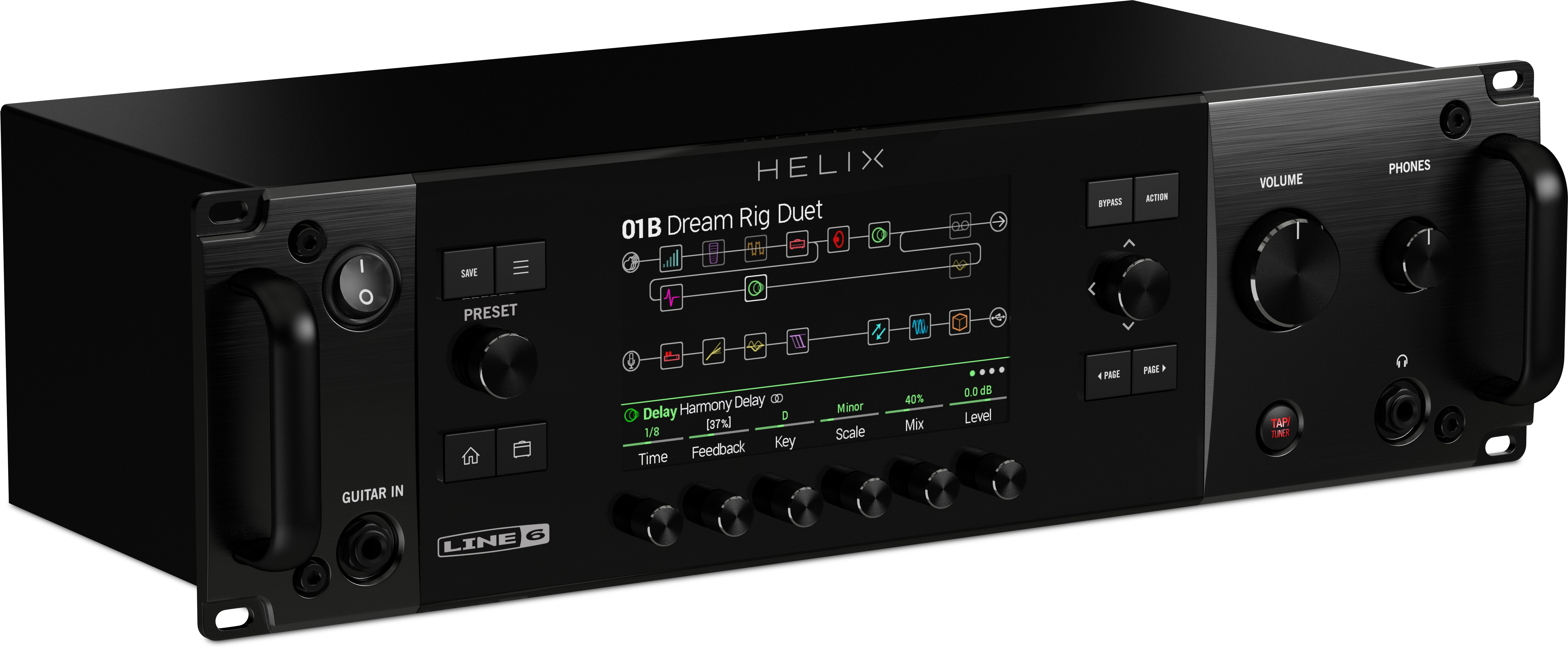 Line 6 Helix Guitar FX Modeling Prozessor Rack – Bild 2