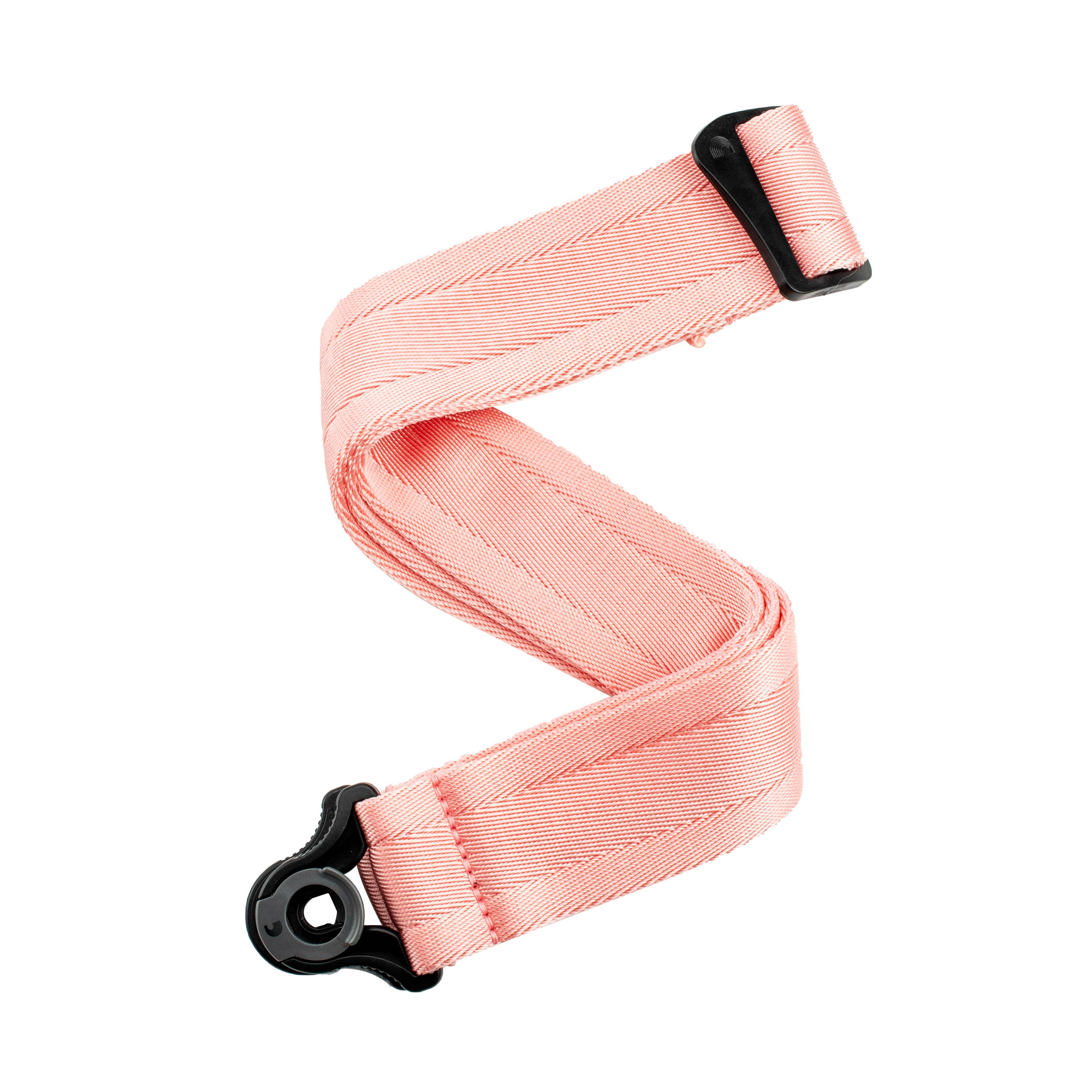 D Addario Auto Lock Guitar Strap New Rose