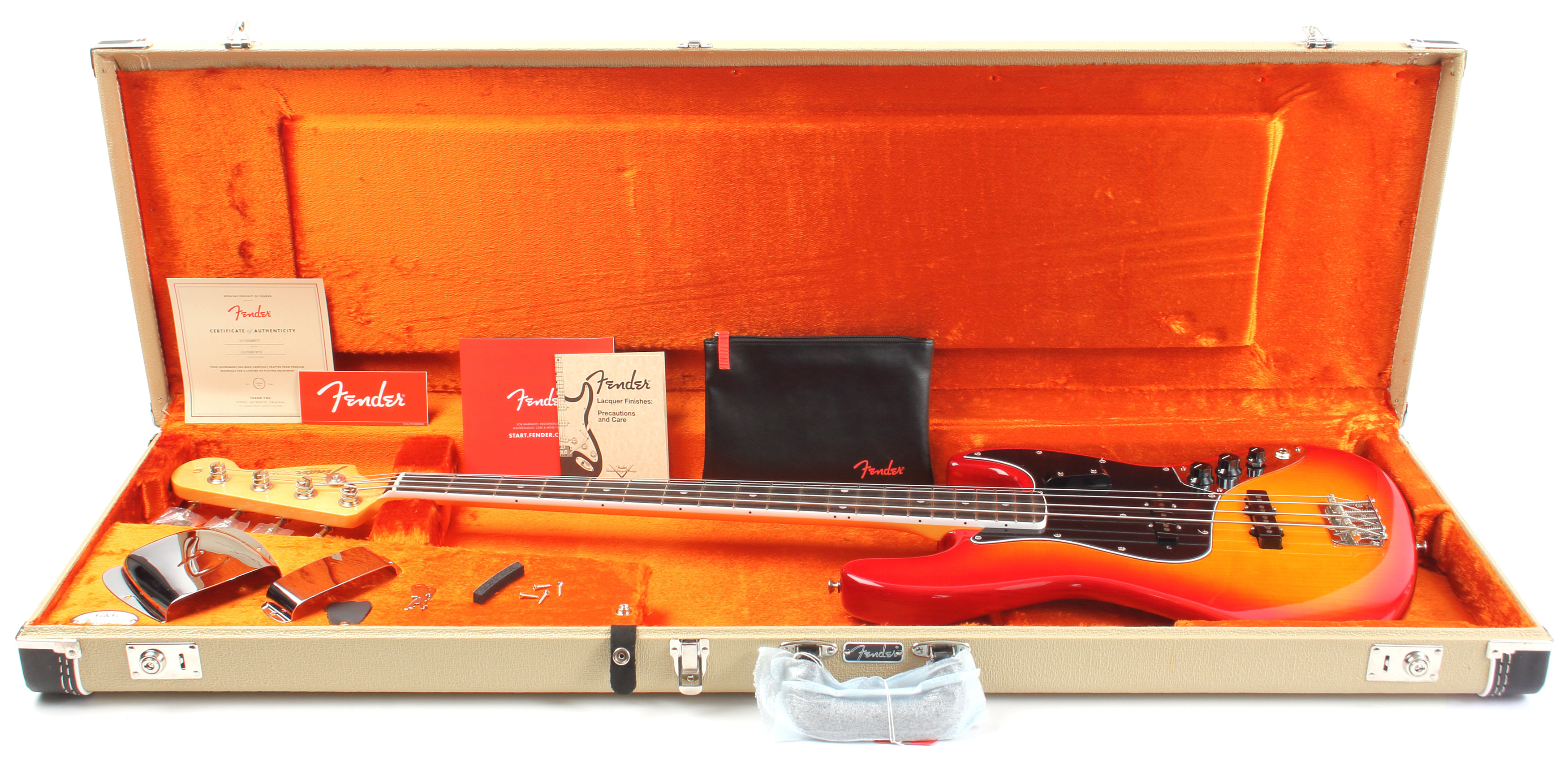 Fender Rarities Flame Ash Top Jazz Bass - Showroom Modell – Bild 8