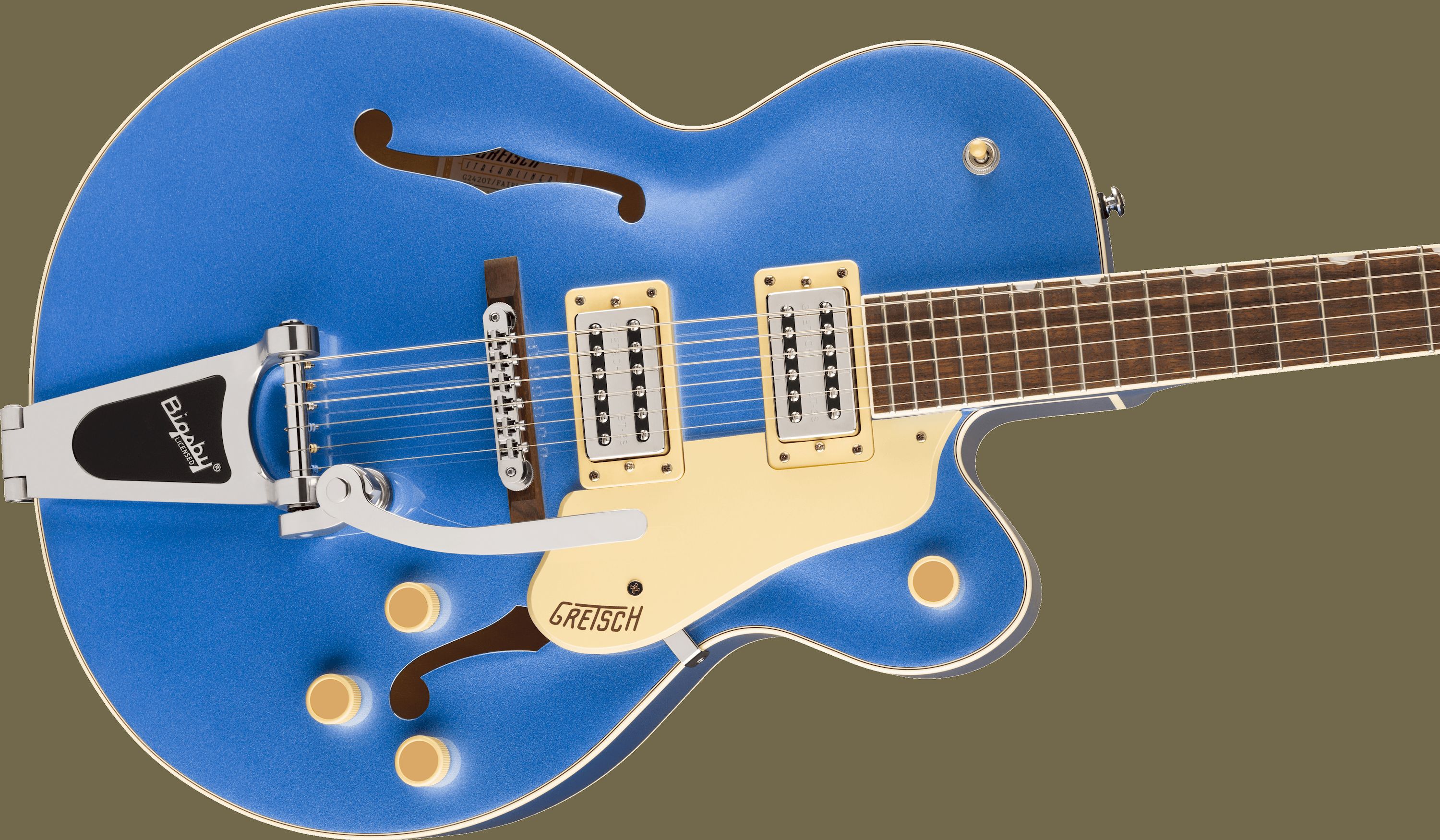 Gretsch G2420T Streamliner Hollow Body w/Bigsby Fairlane Blue – Bild 3