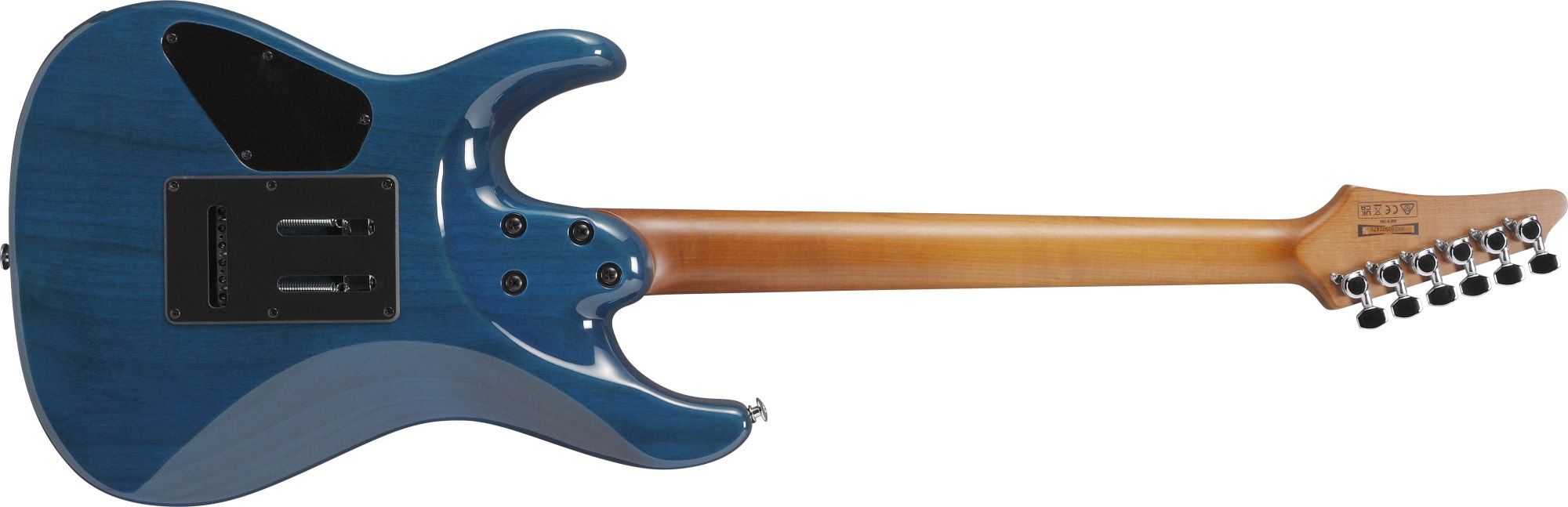 Ibanez AZ 24S1F-TXB Transparent Turquoise Burst – Bild 2