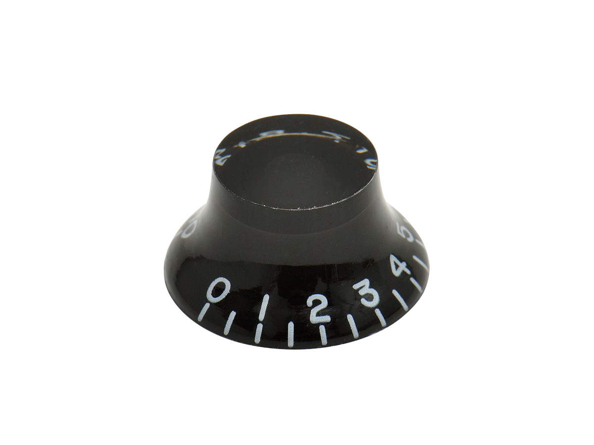 Göldo Potiknopf LP-Style Hutform schwarz