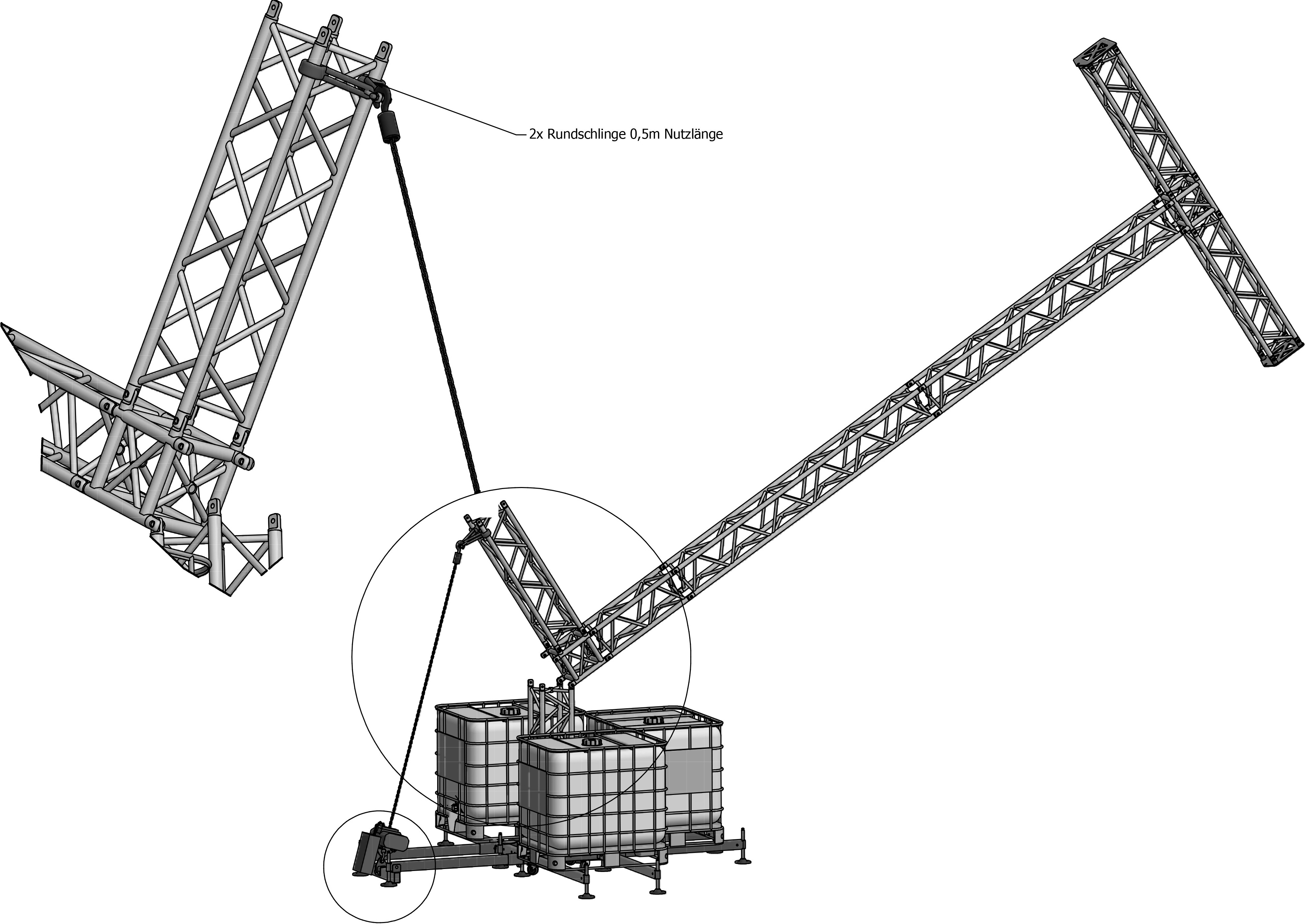 Global Truss iM-Type PA Tower 9m