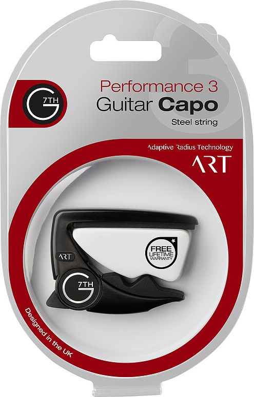 G 7th Capo Performance 3 ART Acoustic/Electric Schwarz