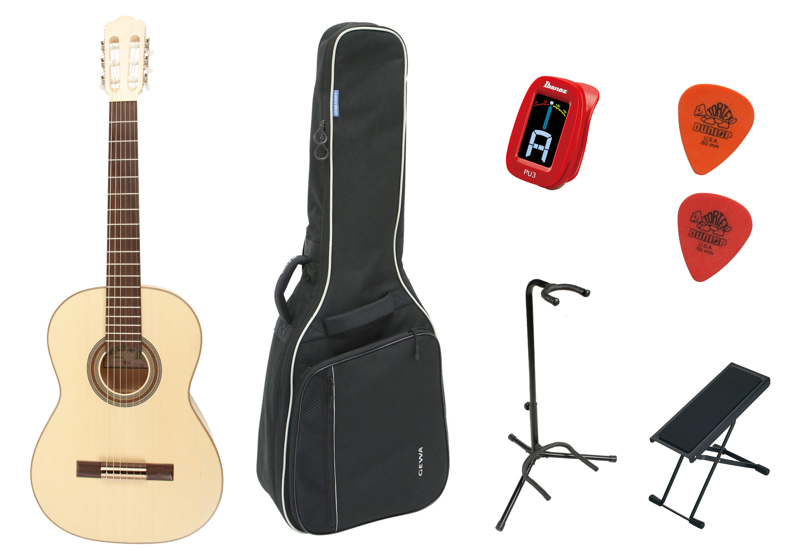 Lenz Bolero 4/4 Fichte/Ahorn Starterset -Bundle-