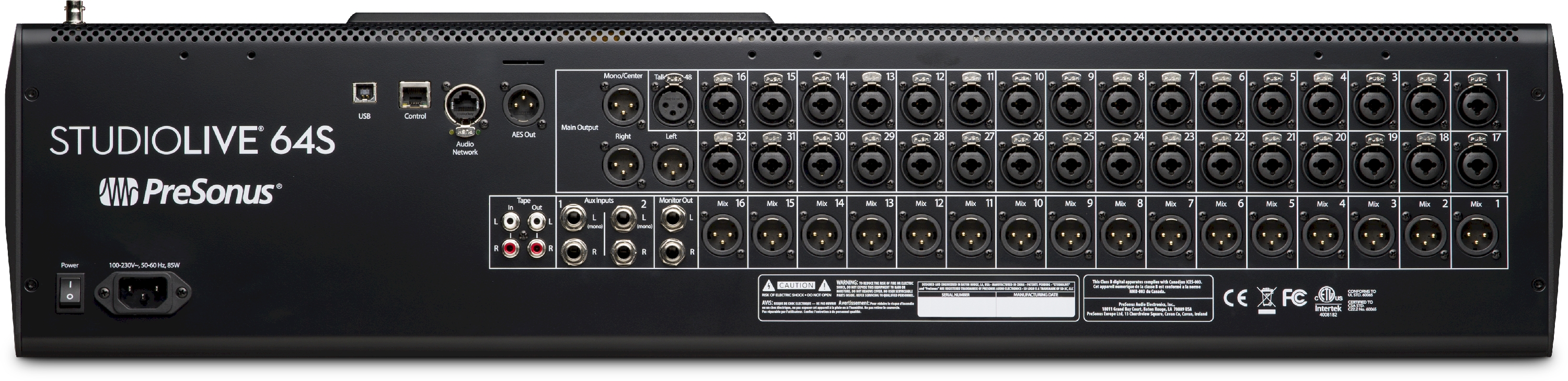 Presonus StudioLive 64S Presonus StudioLive 64S