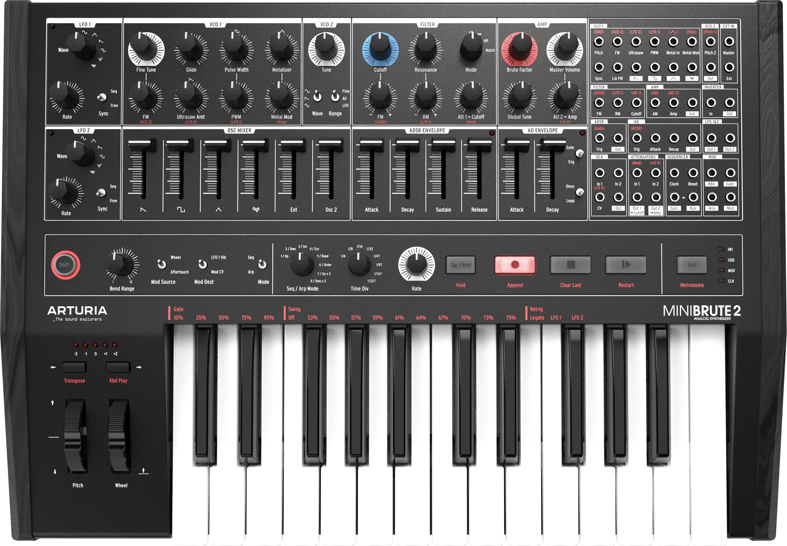 Arturia MiniBrute 2 Noir