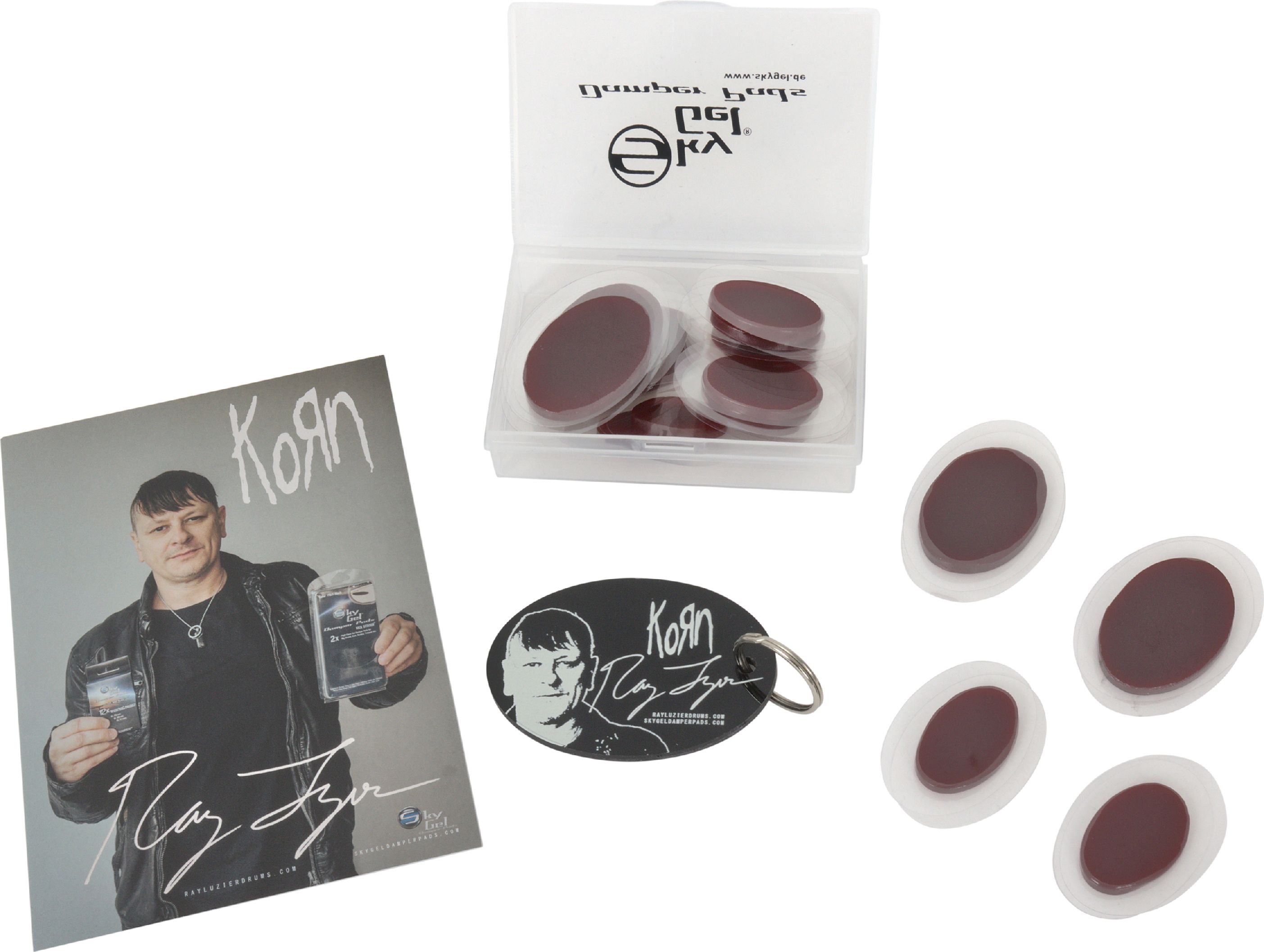 SkyGel Damper Pads Ray Luzier Signature Pack SkyGel Damper Pads Ray Luzier Signature Pack