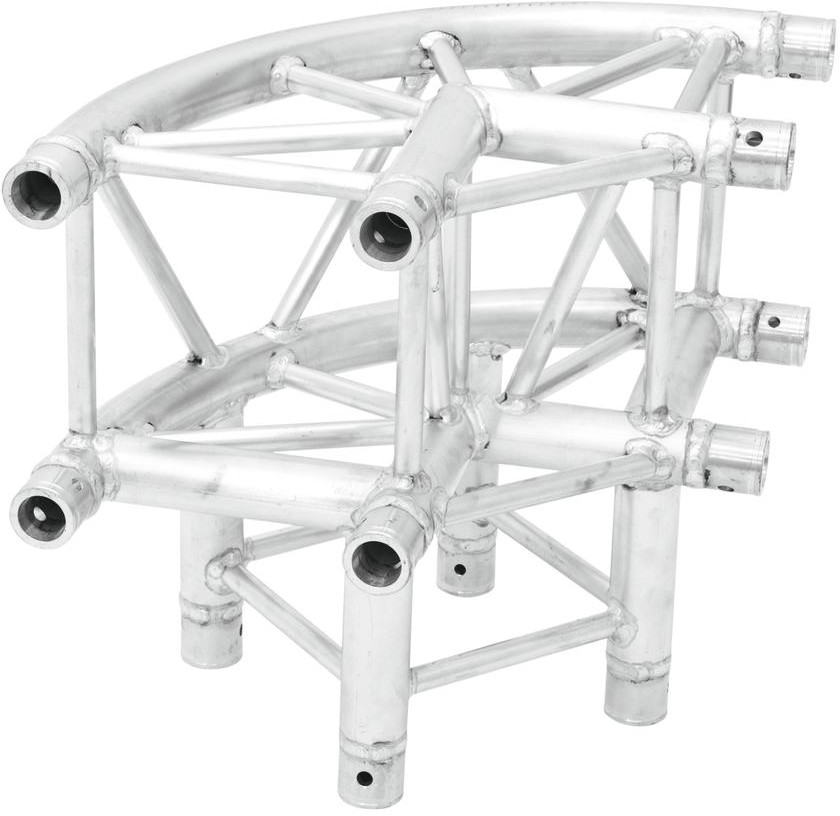 Alutruss QUADLOCK 6082C-30R 3-Wege-Ecke 90° Alutruss QUADLOCK 6082C-30R 3-Wege-Ecke 90°