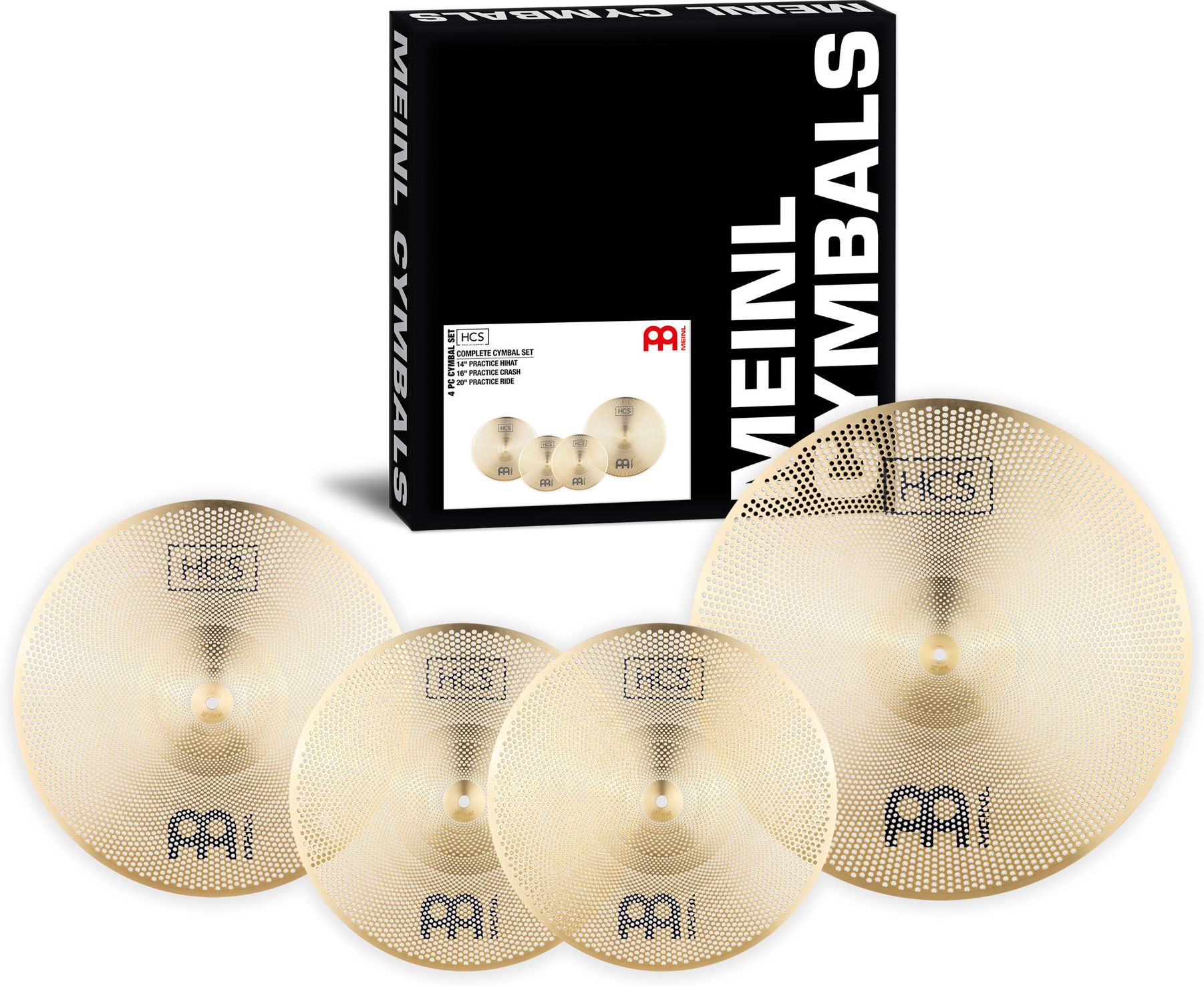 Meinl P-HCS141620 Practice Cymbal Set – Bild 2