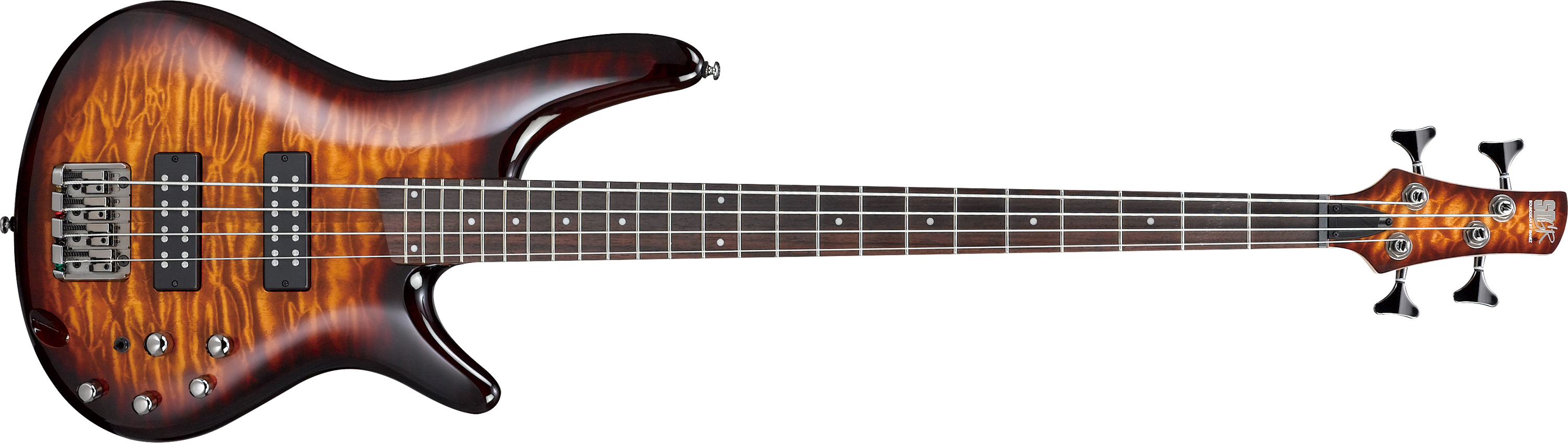 Ibanez SR 400E QM Dragon Eye Burst